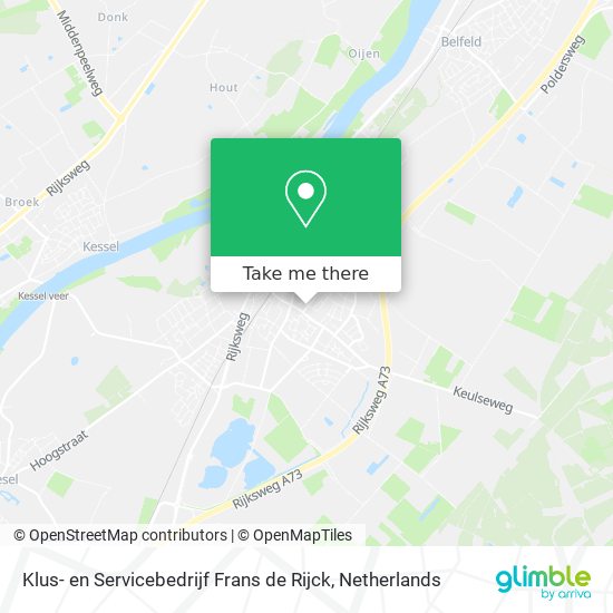 Klus- en Servicebedrijf Frans de Rijck map