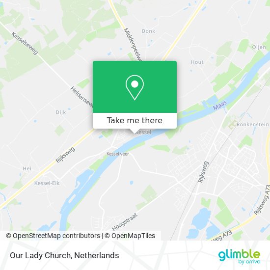 Our Lady Church map