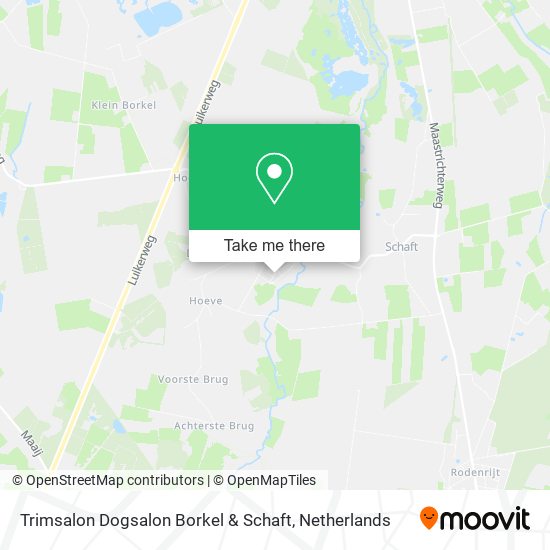 Trimsalon Dogsalon Borkel & Schaft map