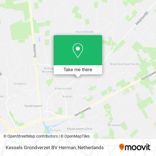 Kessels Grondverzet BV Herman map