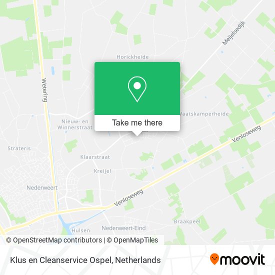 Klus en Cleanservice Ospel map