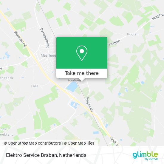 Elektro Service Braban map