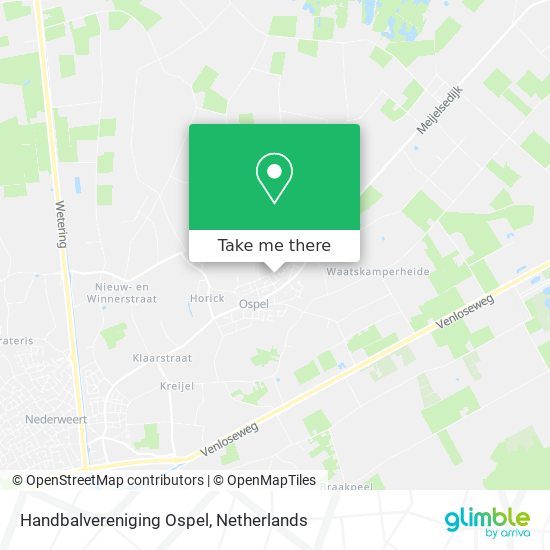 Handbalvereniging Ospel map