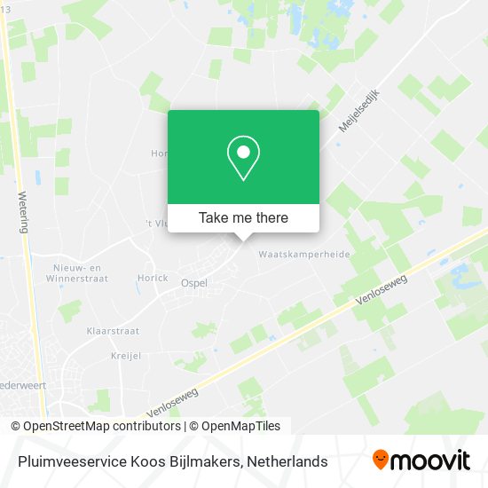 Pluimveeservice Koos Bijlmakers Karte