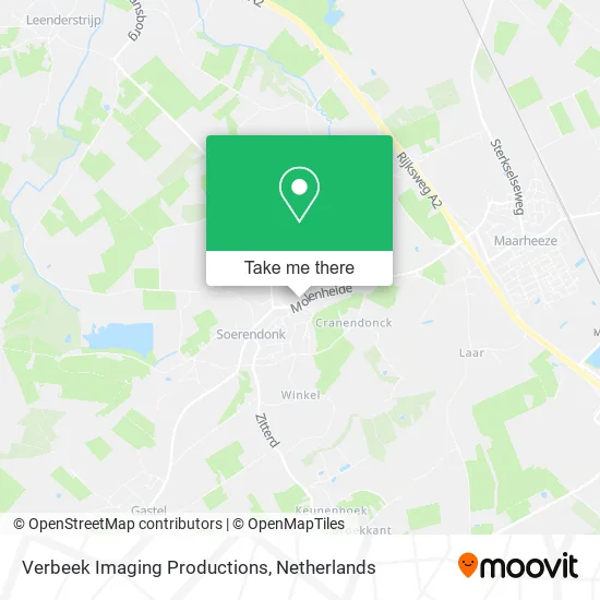Verbeek Imaging Productions map