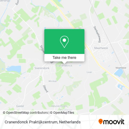 Cranendonck Praktijkcentrum map