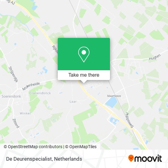 De Deurenspecialist map