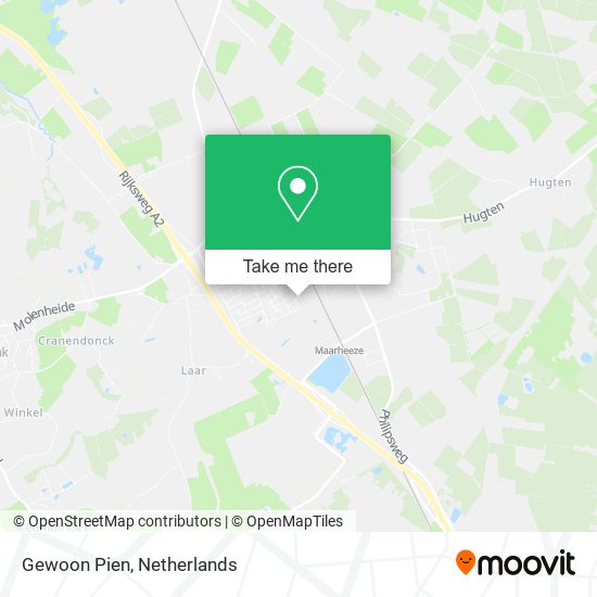 Gewoon Pien map