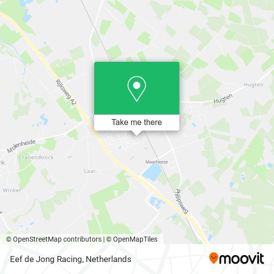 Eef de Jong Racing map