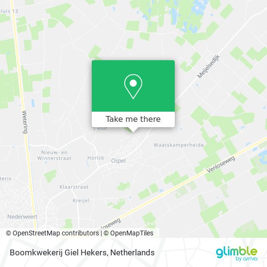 Boomkwekerij Giel Hekers map