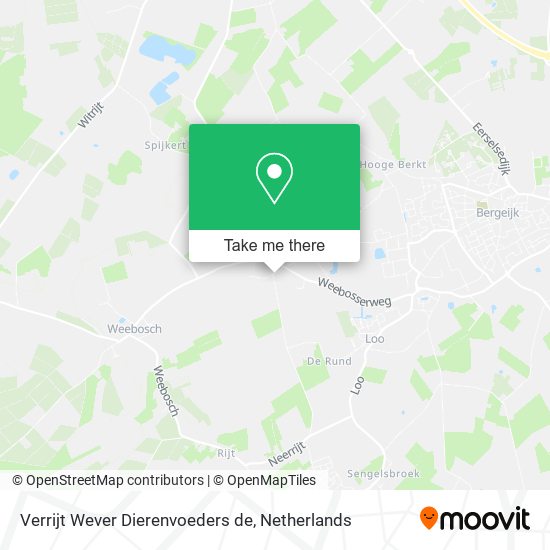 Verrijt Wever Dierenvoeders de map