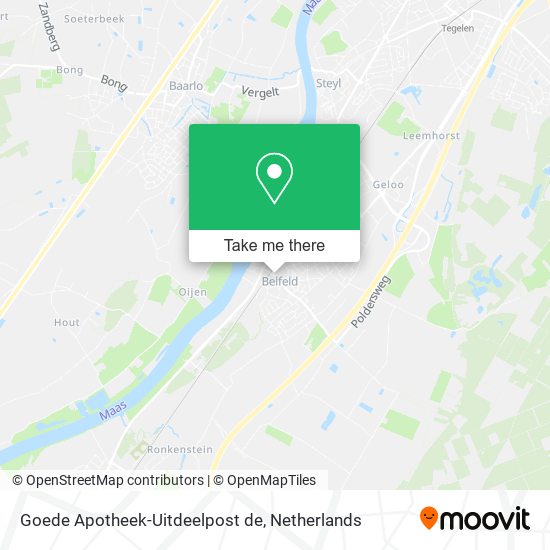 Goede Apotheek-Uitdeelpost de map