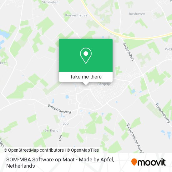 SOM-MBA Software op Maat - Made by Apfel map