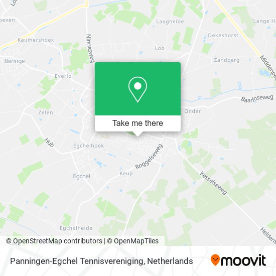 Panningen-Egchel Tennisvereniging map