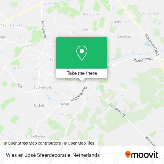 Wies en José Sfeerdecoratie map