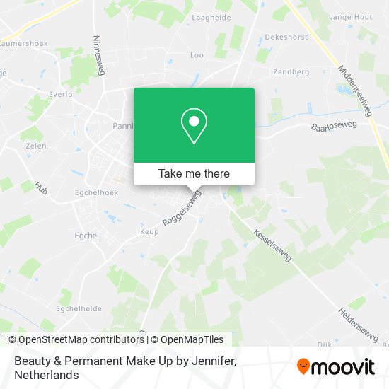 Beauty & Permanent Make Up by Jennifer map