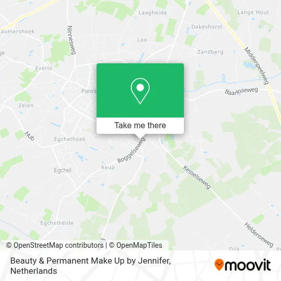 Beauty & Permanent Make Up by Jennifer map
