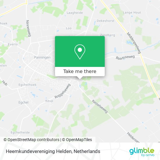 Heemkundevereniging Helden map