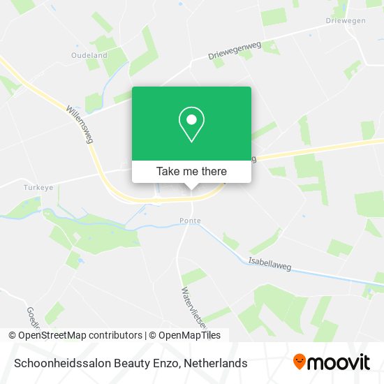 Schoonheidssalon Beauty Enzo map