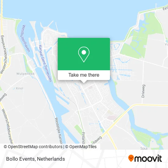 Bollo Events map