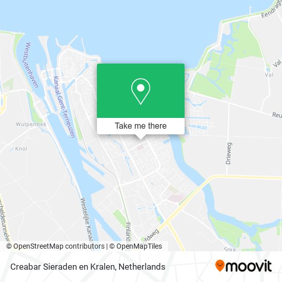 Creabar Sieraden en Kralen map