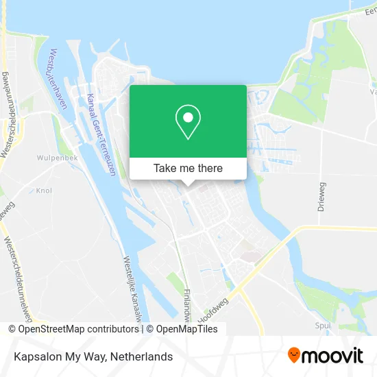 Kapsalon My Way map
