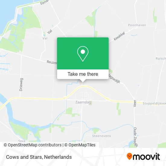 Cows and Stars map