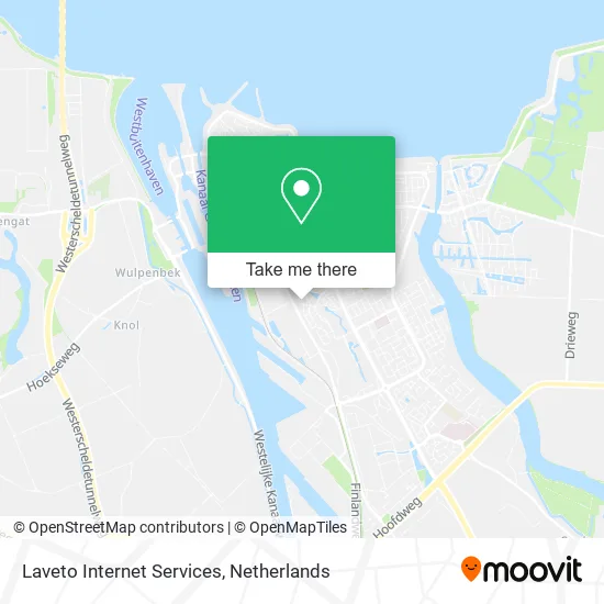 Laveto Internet Services map