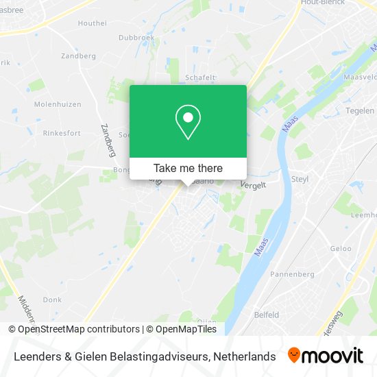 Leenders & Gielen Belastingadviseurs map