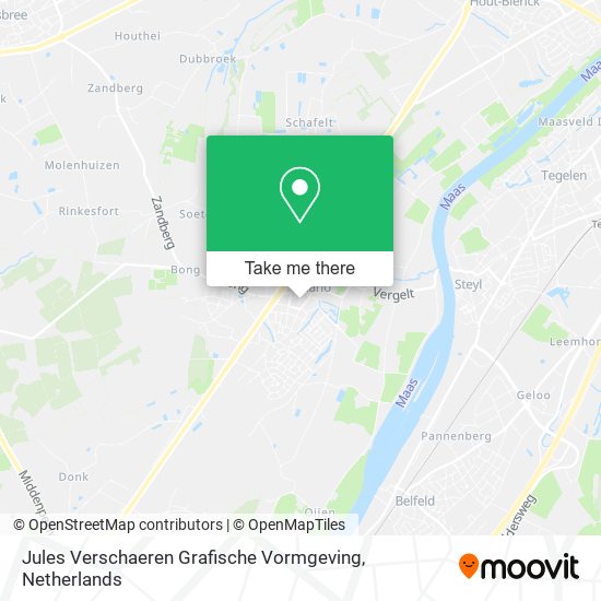 Jules Verschaeren Grafische Vormgeving map