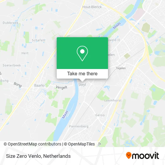 Size Zero Venlo map