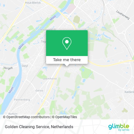 Golden Cleaning Service map