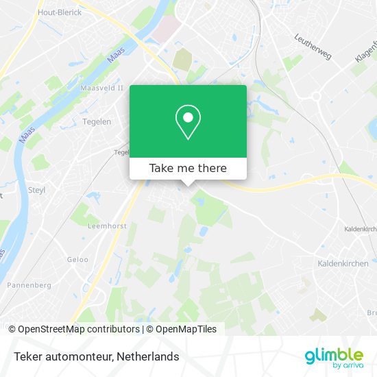 Teker automonteur map