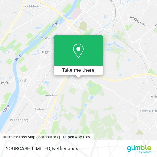 YOURCASH LIMITED map