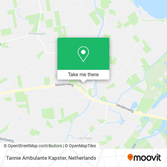 Tannie Ambulante Kapster map