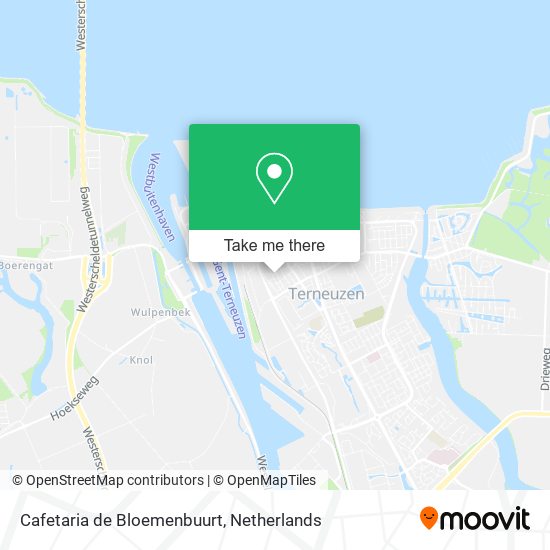 Cafetaria de Bloemenbuurt map