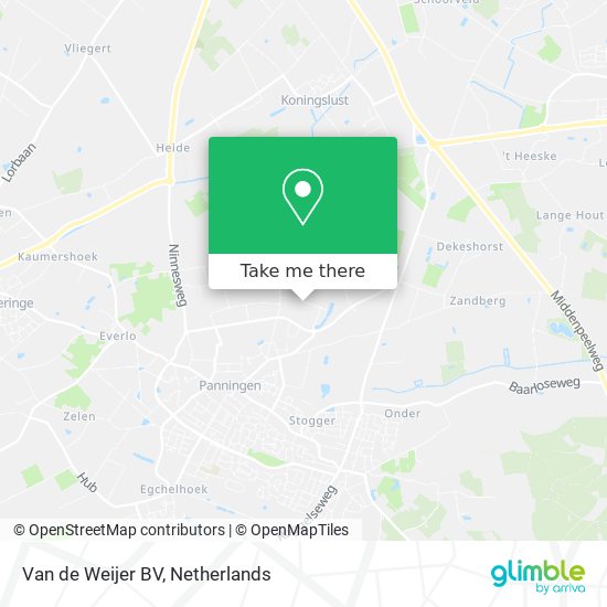 Van de Weijer BV map
