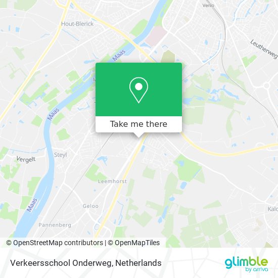 Verkeersschool Onderweg map