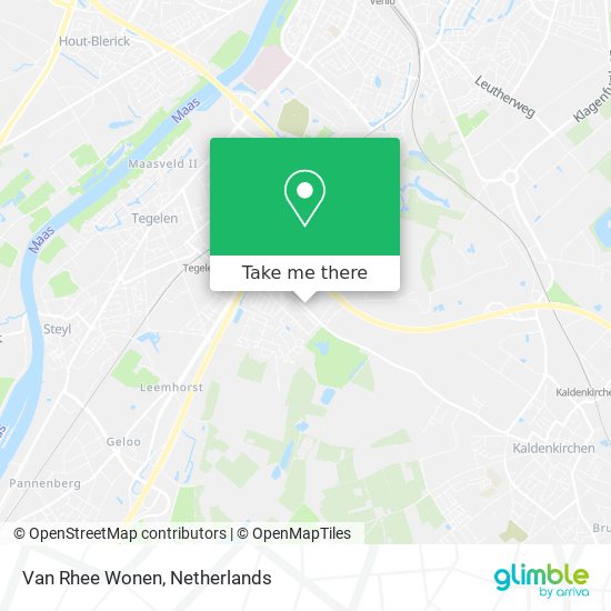 Van Rhee Wonen map