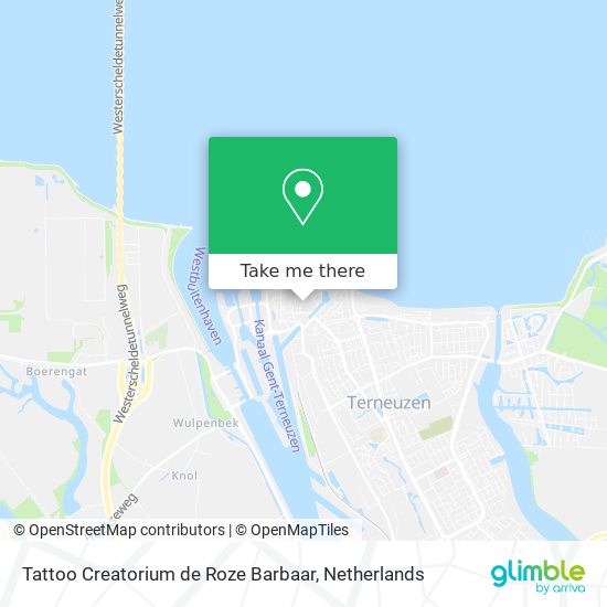 Tattoo Creatorium de Roze Barbaar map