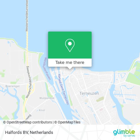 Halfords BV map