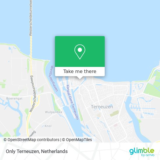 Only Terneuzen map