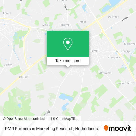 PMR Partners in Marketing Research map