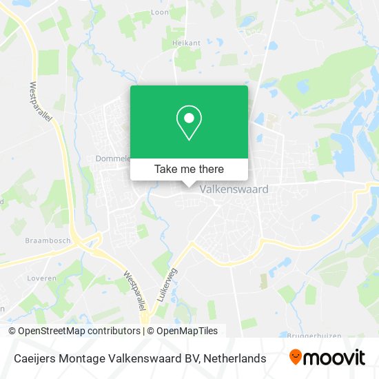 Caeijers Montage Valkenswaard BV map