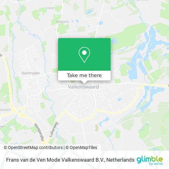 Frans van de Ven Mode Valkenswaard B.V. map