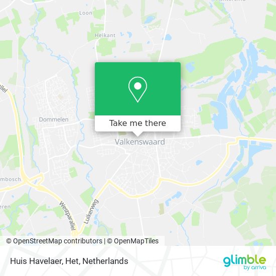 Huis Havelaer, Het map