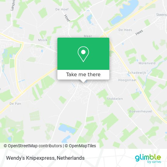 Wendy's Knipexpress map