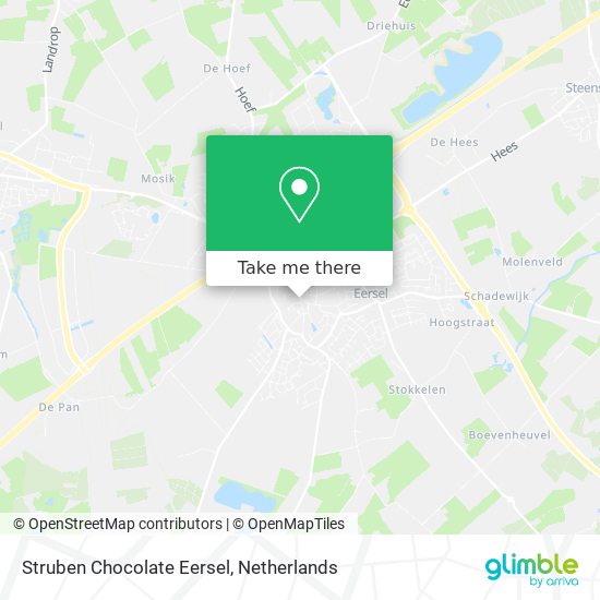 Struben Chocolate Eersel Karte