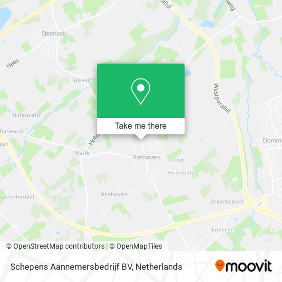 Schepens Aannemersbedrijf BV map