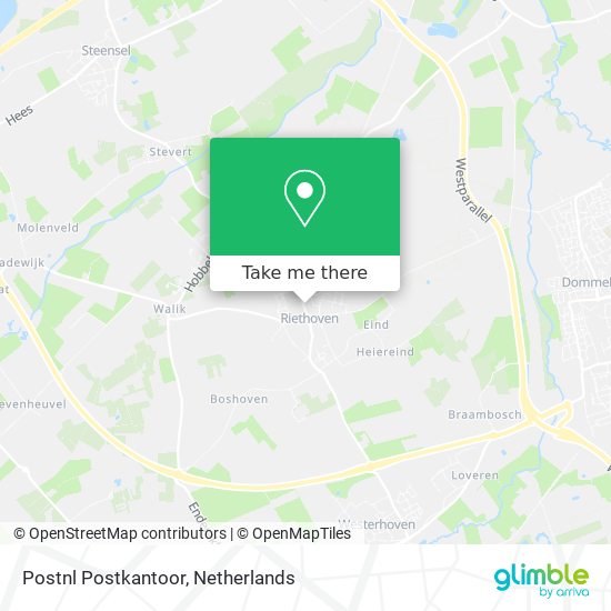 Postnl Postkantoor map